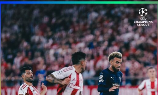 Για την 1η Αγωνιστική της League Phase του UCL Ολυμπιακός και Πάφος τελείωσαν το ματς Χ-ωρίς τέρματα, οι φιλοξενούμενοι έπαιζαν με 10.