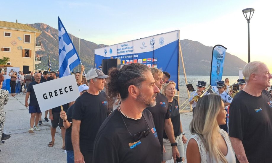 Ο Μύτικας στο επίκεντρο των εξελίξεων με το Παγκόσμιο Πρωτάθλημα Ελεύθερων Καταδύσεων παρουσία του Γιάννη Βρούτση η Τελετή Έναρξης!