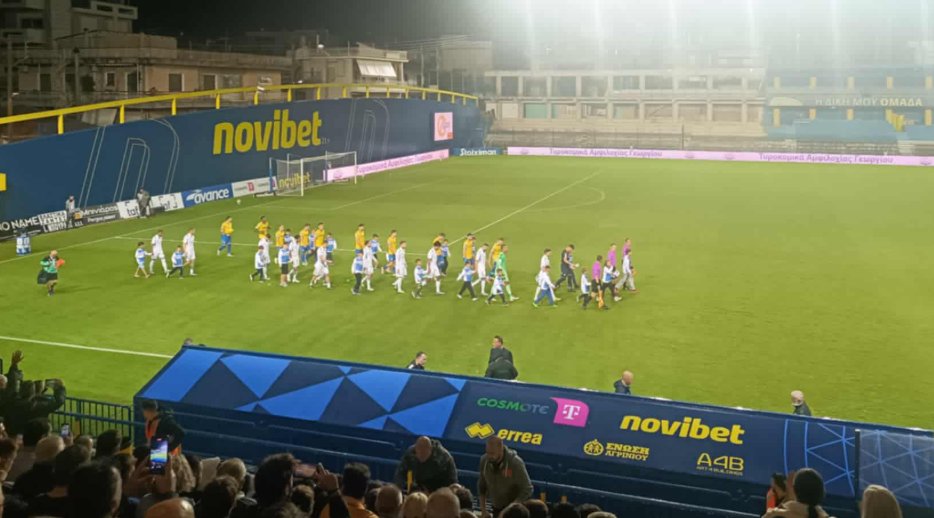 Τέλος 1ου Ημιχρόνου στη SL1! Παναιτωλικός - Παναθηναϊκός στο 1-0 χάρη σε εύστοχο χτύπημα πέναλτι του Αγκίρε - Βγήκε ο Μπουχαλάκης.