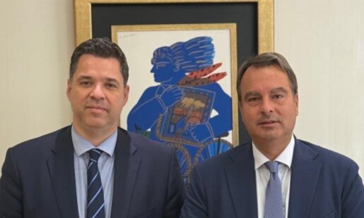 Ο Θανάσης Παπαθανάσης συνάντησε τον Θανάση Κοντογεώργη για το Τοπικό Σχέδιο Ανάπτυξης της Αιτωλοακαρνανίας.