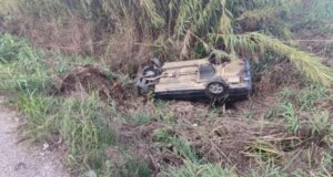 Άλλο ένα τροχαίο σημειώθηκε στο Αγρίνιο - Οδηγός Ι.Χ. έχασε τον έλεγχο και βρέθηκε σε χαντάκι, είναι καλά στην υγεία του.