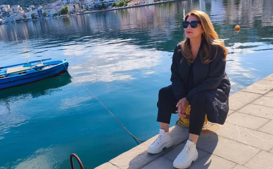 Η Άντζελα Γκερέκου από το Mega Channel και τη «Γη της Ελιάς» βρέθηκε στην Αμφιλοχία για τη 2η Αγροτική Έκθεση «AgreAmfi» - Η ανάρτησή της στο Facebook.