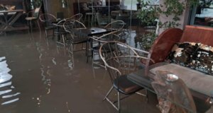 Νέα κακοκαιρία σε Αιτωλικό και Μεσολόγγι την 23η Οκτωβρίου 2025 - Το νερό μπήκε μέσα στα καταστήματα και τις επιχειρήσεις.