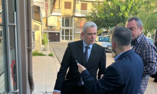 Στο Μεσολόγγι το Σάββατο, 25 Οκτωβρίου 2025 πραγματοποιήθηκε η σύσκεψη μεταξύ Κώστα Καραγκούνη και Σπύρου Διαμαντόπουλου για τις πλημμύρες.