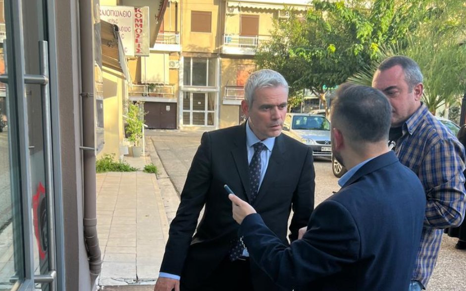 Στο Μεσολόγγι το Σάββατο, 25 Οκτωβρίου 2025 πραγματοποιήθηκε η σύσκεψη μεταξύ Κώστα Καραγκούνη και Σπύρου Διαμαντόπουλου για τις πλημμύρες.