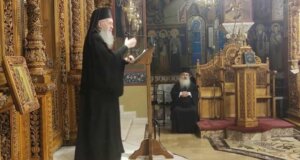 Στο Αγρίνιο την 13η Οκτωβρίου ο Μητροπολίτης Ναυπάκτου Ιερόθεος τοποθετήθηκε στην 1η Αγιολογική Διάλεξη της νέας περιόδου, αφιερωμένη στον Άγιο Σωφρόνιο του Έσσεξ.