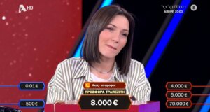 Μετά από 30 επεισόδια στο «Deal» του Alpha TV η Νικόλ Συμεωνίδη με μπαμπά που μεγάλωσε έως τα 8 στην Αλεξάνδρεια της Αιγύπτου και μαμά από το Αγρίνιο!