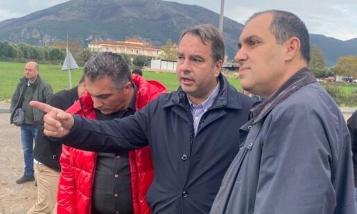 Ο Θανάσης Παπαθανάσης εξέδωσε ανακοίνωση μετά την αυτοψία με τον αρμόδιο Υφυπουργό Κώστα Κατσαφάδο στις πληγείσες περιοχές του Δήμου Ακτίου-Βόνιτσας.