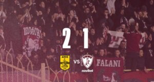 Η Α.Ε.Λ. Novibet για τη 12η Αγωνιστική της SL1 ισοφάρισε στον Άρη, από τα 11 βήματα ο Αγρινιώτης Γιάννης Πασάς, αλλά αυτό δεν ήταν αρκετό αφού δύο λεπτά δέχθηκε το γκολ της ήττας.