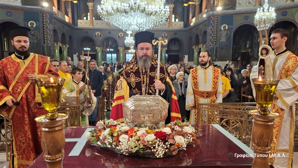 Ο Μητροπολίτης Αιτωλίας και Ακαρνανίας Δαμασκηνός μεταβαίνει στις Σέρρες το διήμερο 7 και 8 Νοεμβρίου, σύμφωνα με το εβδομαδιαίο πρόγραμμά του.