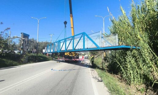 Στη Μεγάλη Χώρα Αγρινίου το πρωί της 6ης Νοεμβρίου έδωσαν το «παρών» οι Μαυρομμάτης, Κιτσοπάνος, Χασιώτης και Μαλής μιλώντας στο AgrinioTimesTV για τη νέα Πεζογέφυρα.