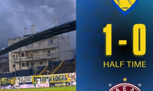 Τέλος 1ου Ημιχρόνου στο Αγρίνιο, για την 10η Αγωνιστική της SL1 - Ο Παναιτωλικός προηγείται με γκολ του Ενκολόλο από τα 11 βήματα!