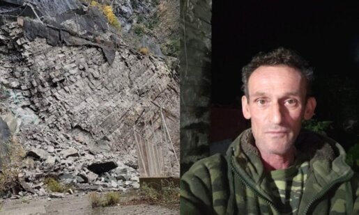 Ο Νίκος Κουτσοκώστας απεγκλωβίστηκε ύστερα από 14 μέρες εξαιτίας κατολίσθησης στο χωριό Γλυστρά των Τρικάλων και βρίσκεται στο σπίτι του στην Αμφιλοχία.