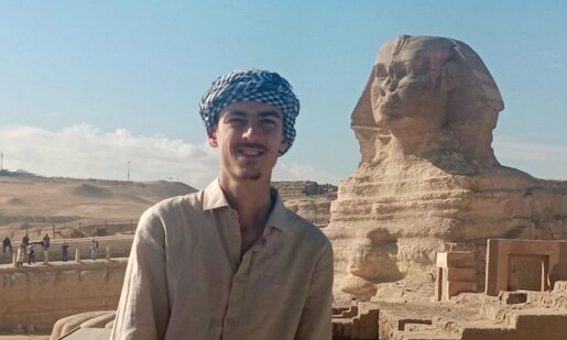 Ο Αλέξανδρος Καπέρδος, φοιτητής από τον Εμπεσό και μέλος Περιφερειακής Παράταξης έζησε μια μοναδική εμπειρία στην... καρδιά ενός από τους αρχαιότερους Πολιτισμούς του κόσμου!