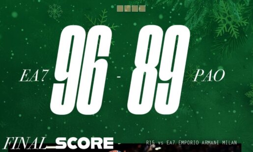 Για τη 15η Αγωνιστική της Euroleague Basketball ο Παναθηναϊκός Aktor αποδείχθηκε κατώτερος των περιστάσεων απέναντι στην Αρμάνι Μιλάνο και δίκαια ηττήθηκε με 96-89.