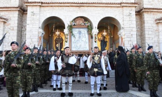 Στο Μεσολόγγι το πρωί της Παρασκευής, 12 Δεκεμβρίου 2025 με λαμπρότητα και θρησκευτική ευλάβεια τελέστηκε ο Εορτασμός του Πολιούχου της Ιερής Πόλης, Αγίου Σπυρίδωνος.