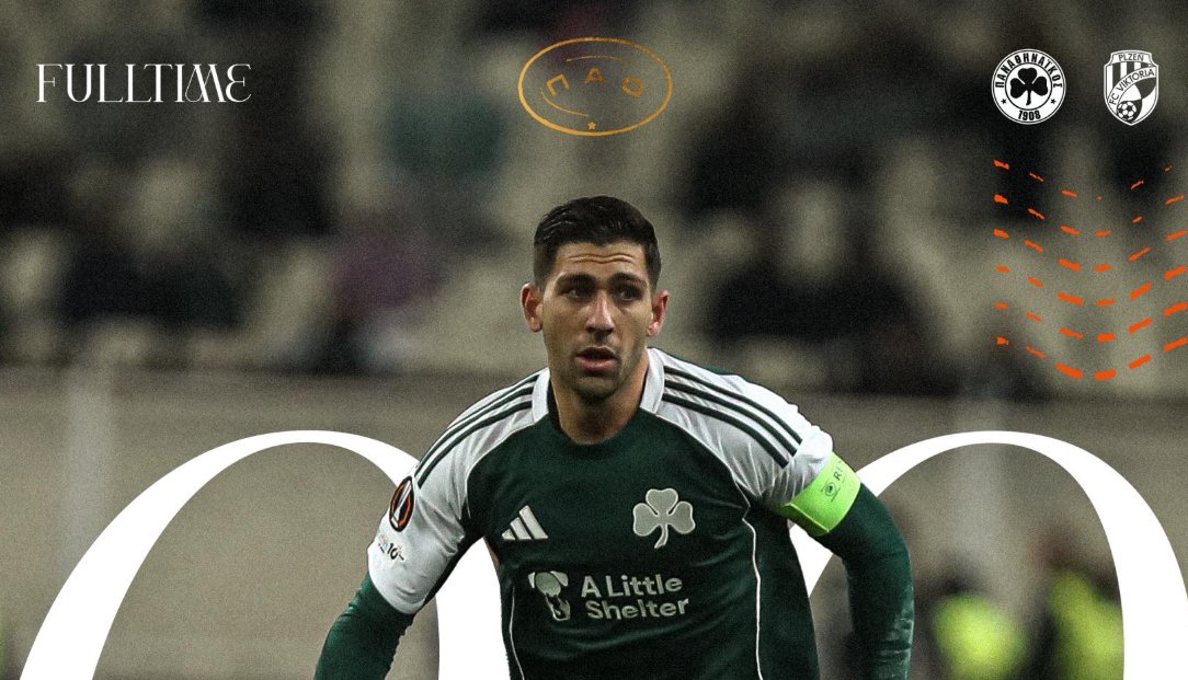 Για την 6η Αγωνιστική της League Phase του UEL ο Παναθηναϊκός έχασε δύο βαθμούς, τη στιγμή που η Βικτόρια Πλζεν έπαιζε για πάνω από ένα ημίχρονο με παίκτη λιγότερο.