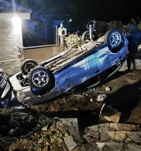 Στο Αγρίνιο αργά το απόγευμα της 19ης Δεκεμβρίου σημειώθηκε εκτροπή οχήματος σε αυλή σπιτιού στη Σπολάιτα με αποτέλεσμα ο οδηγός να μεταφερθεί στο Νοσοκομείο.