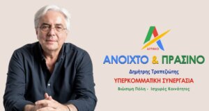 Ο Δημήτρης Τραπεζιώτης, Επικεφαλής της Δημοτικής Παράταξης «Αγρίνιο - Ανοιχτό & Πράσινο» εξέδωσε ανακοίνωση με αφορμή την παρουσία του Θοδωρή Κουτσουπιά στον Τελικό του «The Voice».