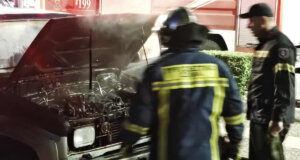 Στο Αγρίνιο λίγο μετά τις 18:00 της 14ης Ιανουαρίου πήρε φωτιά ένα τζιπ στην Οδό Κρυστάλλη συμβάν που κινητοποίησε την Πυροσβεστική Υπηρεσία, σώθηκε ο οδηγός.