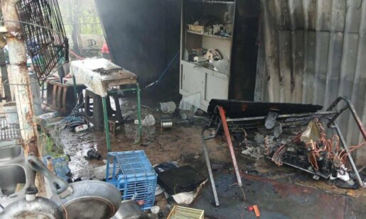 Στην περιοχή Μπούζι Αγρινίου σημειώθηκε μεγάλη κινητοποίηση της Π.Υ. το μεσημέρι της 22ης Ιανουαρίου για φωτιά σε αποθήκη με μπουκάλες υγραερίου.