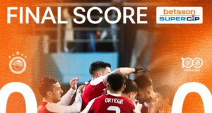 Στις 3 Ιανουαρίου 2026 για το Betsson Super Cup ο Ολυμπιακός στην παράταση κέρδισε τον Ο.Φ.Η. στο Παγκρήτιο Στάδιο κι έκανε... τρεμπλ μετά το Πρωτάθλημα και το Κύπελλο!