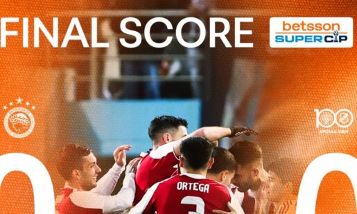 Στις 3 Ιανουαρίου 2026 για το Betsson Super Cup ο Ολυμπιακός στην παράταση κέρδισε τον Ο.Φ.Η. στο Παγκρήτιο Στάδιο κι έκανε... τρεμπλ μετά το Πρωτάθλημα και το Κύπελλο!