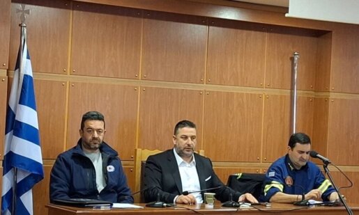 Στο Μεσολόγγι ανήμερα των Θεοφανίων συνεδρίασε το ΠΕ.Σ.Ο.Π.Π. στην Π.Ε. Αιτωλοακαρνανίας ενόψει της επερχόμενης κακοκαιρίας έως και την Πέμπτη, 8 Ιανουαρίου 2026.