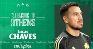 Ο Παναθηναϊκός έκανε το «μπαμ» στη Stoiximan SL1 μιας και όπως ανακοινώθηκε ο Λούκας Τσάβες συνεχίζει αυτή τη φορά ως δανεικός -έως το καλοκαίρι- στους «Πράσινους»!