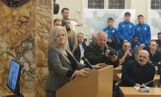 Η Χρύσα Κοντούρη αποκάλυψε κατά τη διάρκεια παρουσίασης του βιβλίου του Βασίλη Σταρακά πως ο Παναιτωλικός ιδρύει και Τμήμα για ΑμεΑ - Αθλητισμός για όλους στο Αγρίνιο.