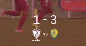 Για τη Stoiximan SL1 ο Παναιτωλικός πραγματοποίησε την 7η Φεβρουαρίου 2026 το καλύτερο ημίχρονο της σεζόν, 1-3 επί της Α.Ε.Λ. Novibet.