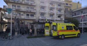 Στο Μεσολόγγι κατά τις μεσημεριανές ώρες της 16ης Φεβρουαρίου 2026 ένας άνδρας μεταφέρθηκε με ασθενοφόρο του Ε.Κ.Α.Β. στο Νοσοκομείο μετά από εργατικό ατύχημα.