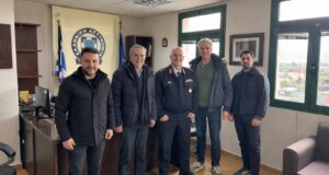 Σε ευχάριστο κλίμα ο Κοσμάς Παπαγρίβας ως νέος Αστυνομικός Διευθυντής Ακαρνανίας είχε συνάντηση με εκπροσώπους του Σ.Ε.Ε.Δ.Α. για θέματα καθημερινότητας.