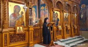 Ο Μητροπολίτης Δαμασκηνός στο μήνυμά του για τους Α' Χαιρετισμούς αναφέρει πως «Η Παναγία είναι Μητέρα του Θεού και Μητέρα πάντων των Χριστιανών».