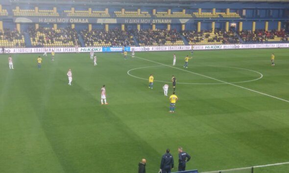 Τέλος 1ου Ημιχρόνου για την 26η Αγωνιστική της Stoiximan SL1 και ο Παναιτωλικός έχασε αρκετές ευκαιρίες έχοντας κι ένα οριζόντιο δοκάρι.