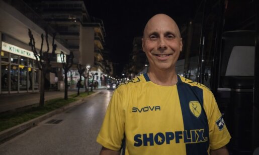 O Chuck Curti επέστρεψε στο Αγρίνιο από το Πίτσμπουργκ των Ηνωμένων Πολιτειών Αμερικής για τον Παναιτωλικό, λίγα εικοσιτετράωρα μετά την γενέθλια ημέρα των 100.