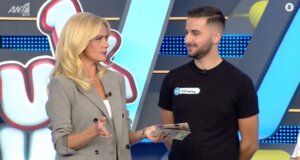 Ο Σωτήρης Αδάμης από τα Σιτόμενα Αγρινίου στον ΑΝΤ1 και το επιτυχημένο τηλεπαιχνίδι «Rouk Zouk» με τη Ζέτα Μακρυπούλια παραμονή της 25ης Μαρτίου!