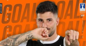 Το Κύπελλο Ελλάδας Betsson ολοκληρώθηκε με τον Ο.Φ.Η. να κατακτά τον τίτλο - Ο Μεσολογγίτης Ταξιάρχης Φούντας πέτυχε το γκολ της ισοφάρισης στο 28ο λεπτό.