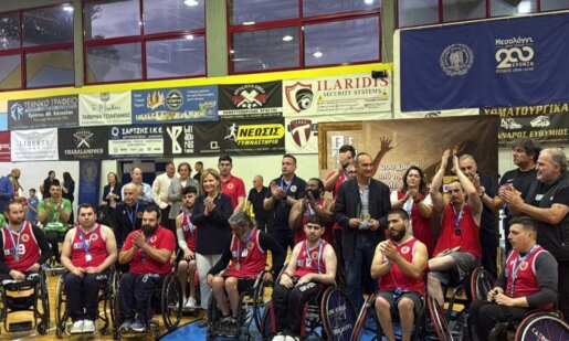 Το 27ο Final Four Μπάσκετ Ανδρών με Αμαξίδιο πραγματοποιήθηκε το Σαββατοκύριακο 9 και 10 Μαΐου - Για δύο ημέρες το Μεσολόγγι έδειξε τον δρόμο, Αθλητισμός χωρίς όρια.