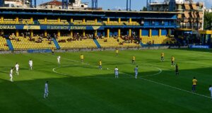 Τέλος 1ου Ημιχρόνου στο Αγρίνιο για την 8η Αγωιστική των Play Outs της Stoiximan SL1 με τον Παναιτωλικό και την Α.Ε.Λ. Novibet να μένουν στο μηδέν.