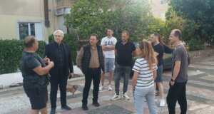 Ο Δημήτρης Τραπεζιώτης γνωστοποίησε το γεγονός πως η Δημοτική Παράταξη «Αγρίνιο - Ανοιχτό & Πράσινο» βρέθηκε στις γειτονιές του Αγρινίου.