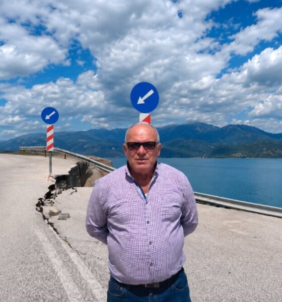 Ο Πρόεδρος της Αλευράδας, Χρήστος Τριάντης, τοποθετήθηκε σχετικά με τη συμβολική κινητοποίηση διαμαρτυρίας στα τέλη Μαΐου για το κλείσιμο του δρόμου Αλευράδας - Τατάρνας.