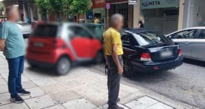 Ένα νέο τροχαίο σημειώθηκε το απόγευμα της 19ης Ιουνίου στο Αγρίνιο - Ηλικιωμένος οδηγούσε Smart και τα πήρε όλα... σβάρνα στη Γοργοποτάμου!