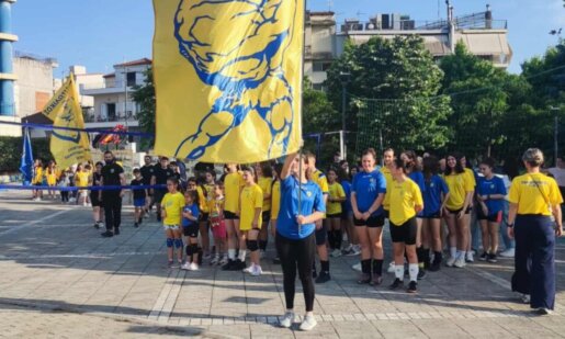 Ο Ερασιτέχνης Παναιτωλικός το απόγευμα της Τετάρτης, 03 Ιουνίου 2026 σε εορταστικό κλίμα στην Πλατεία του Γηπέδου έκλεισε τη σεζόν με όλα τα Τμήματα του Συλλόγου.