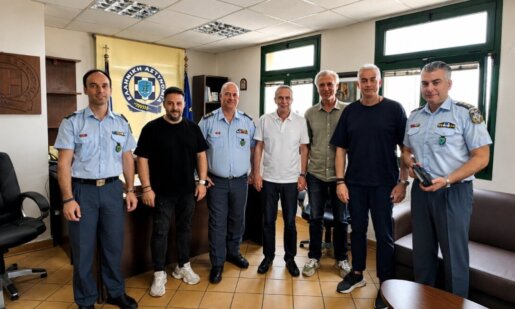 Ο Σ.Ε.Ε.Δ.Α. δια των αντιπροσώπων του τόνισε στον Αστυνομικό Διευθυντή Ακαρνανίας και Ταξίαρχο Κοσμά Παπαγρίβα τη μετατροπή των πεζόδρομων σε χώρους αθλοπαιδιών.