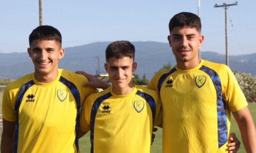Στο Emileon «χτίζεται» ο Παναιτωλικός της Stoiximan SL1 2026-2027 και οι Αλμπάνης, Γερνάς, Αδαμόπουλος συμμετέχουν στις προπονήσεις με την ανδρική ομάδα.