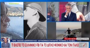 Ο Λόγγος Αιγίου στο επίκεντρο μιας και το Ελληνικό FBI -σύμφωνα με τον Βασίλη Λαμπρόπουλο- εξετάζει τα λεγόμενα του Ιταλού για την υπόθεση της διπλής δολοφονίας.