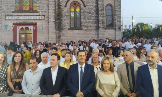 Στην Κυψέλη Αγρινίου το απόγευμα της 26ης Ιουλίου με τη συμμετοχή Αυτοδιοικητικών αλλά και πλήθους πιστών τελέστηκε ο Πανηγυρικός Εσπερινός του Αγίου Παντελεήμονα.