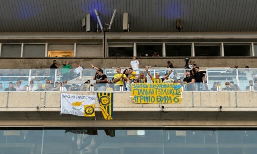 «Μόνο ξανά δε θα σ' αφήσω, να μη μ' αφήσεις μόνο ποτέ», ο στίχος ταιριάζει γάντι στην περίπτωσή σου Παναιτωλικέ μιας και ούτε στη Λευκωσία ήσουν μόνος!