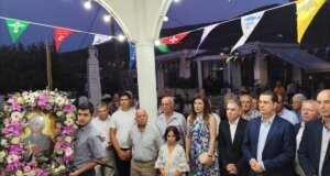 Στη Λυσιμαχεία βρέθηκε το απόγευμα της 25ης Ιουλίου ο Δήμαρχος Αγρινίου, Γιώργος Παπαναστασίου, με αφορμή τον Πανηγυρικό Εσπερινό παραμονή του Εορτασμού της Αγίας Παρασκευής.